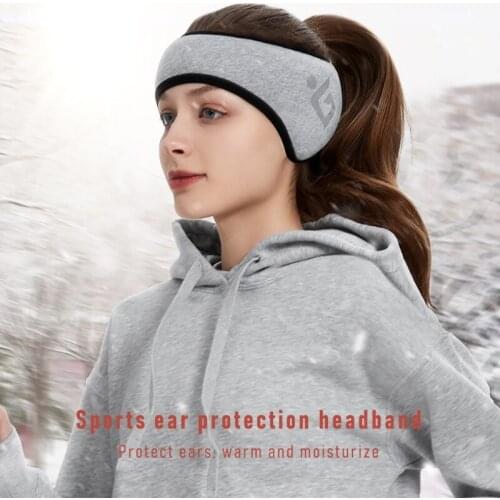 Ear Warmers Winter Cycling Workout Yoga Running Bicycle Motorcycle Windproof Warm Earmuffs Hair Band Headwear Sports Headband