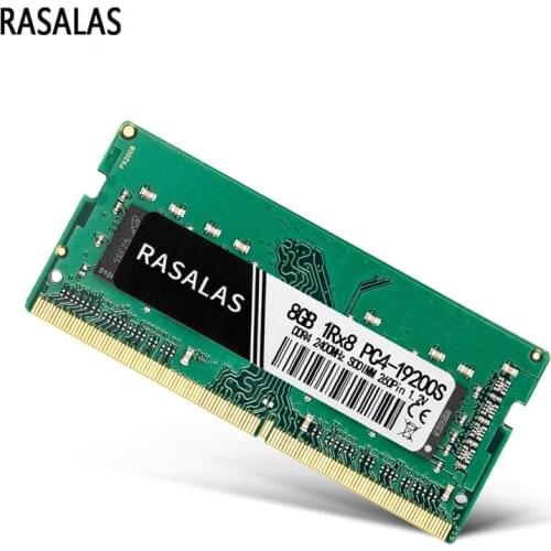 RASALAS Laptop Memory RAM DDR4 4G 8G 16G Notebook 2133 2400 2666 17900 19200 21300 1.2V 260PIN SODIMM CL17 CL15 CL19 Memoria ram