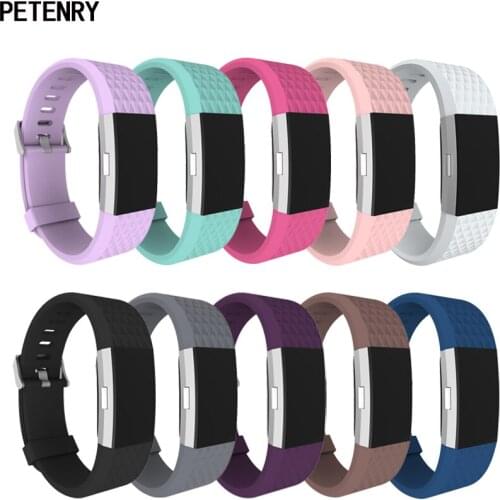 Watch Band for Fitbit Charge 2 Sport Silicone Band Wrist Strap for Fitbit Charge 2 Bracelet Smart Wristband Smart Accessories