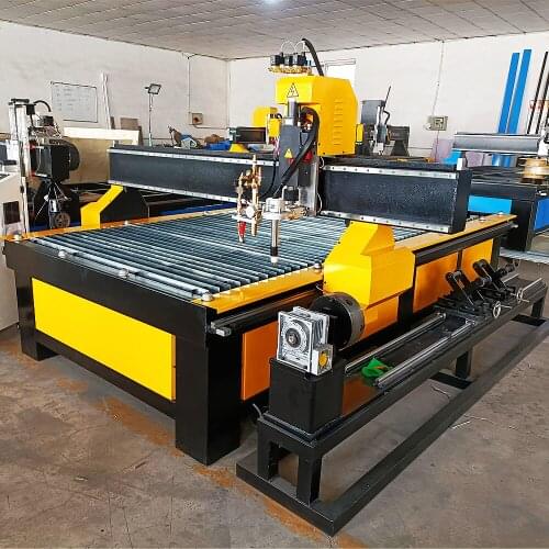 ROBOTEC Cnc Plasma Cutting Machine/1325 1530 2030 Cnc Plasma Cutter/Metal Cutting Plasma Cnc Router