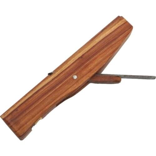 Handhobel Concave Plane Woodworking Rosewood Hand Plane DIY Carpenter 8mm Grooving Wood Planers Edge Chisel Tool for Edge