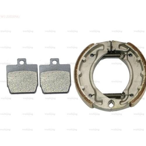 Brake Pads Shoe for YAMAHA BW 50 Next Generation (00-10) BWS 50 Next Generation (99-07) EW 50 Slider (00-05) Front Rear