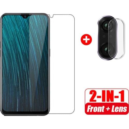 2in1 Screen Protector + Camera Lens Protective Glass For OPPO oppo A5S A5s A5 S a5s a 5s a5 s CPH1909 Tempered Glass Film