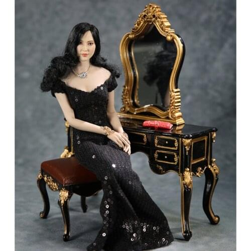 1:6th Off-the-Shoulder Dress Set For 12" TBL PHICEN Hot Toys Female Figure