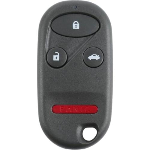 1pc Remote Key Shell Fob Case 3 Buttons Durable For 1998 1999 2000 2001 2002 Honda Accord Acura TL Keyless Entry Car Key