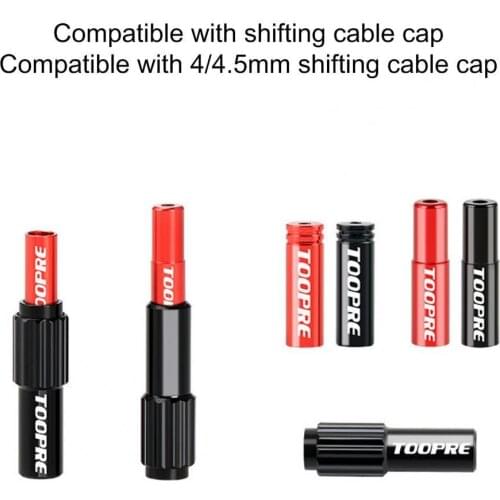 2Pcs TOOPRE Bike Bicycle Cable Adjusters Bike Gear Coaxial Adjuster Adapter Adjustment Screw Bolt Derailleur Shift Brake Cable