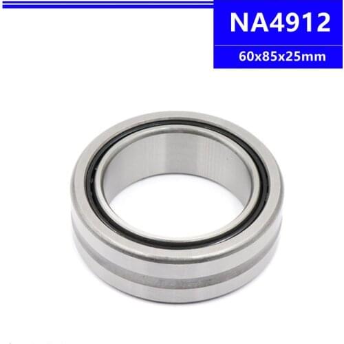2pcs/bag NA4912 60*85*25mm Needle Roller Bearings With Inner Ring 60x85x25mm construction machinery