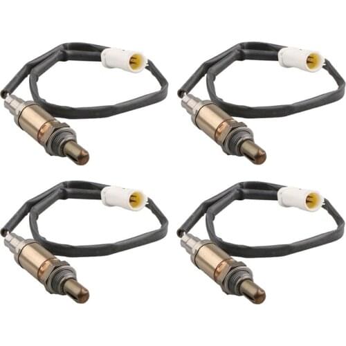 4Pcs Front+Rear / Upstream+Downstream O2 Oxygen Sensor for Ford Mercury Mazda 11171843