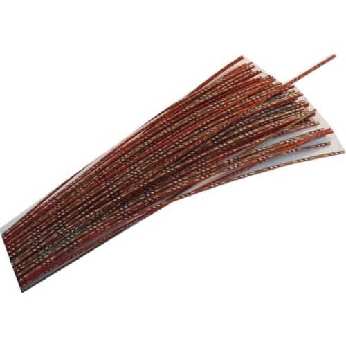 25STRIP LUTHIER FIGURED PURFLING C-104,Measures 2mm x 1.5mm thick and880mm long