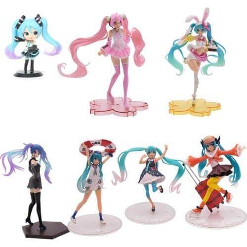 7 Styles Pink Girl cos Rabbit Cherry Sakura Figure