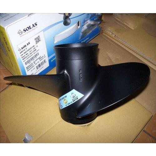 Free Shipping Aluminum Outboard Propeller 15 slots For Mercury Honda 60-85hp Outboard Motor Engine 13.75*13