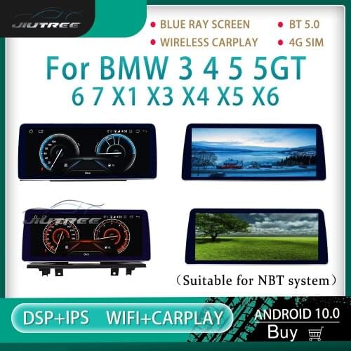 Android 10.0 Car radio screen 2din For BMW 3 4 5 5GT 6 7 X1 X3 X4 X5 X6 multimedia auto player Stereo car receiver GPS navigator