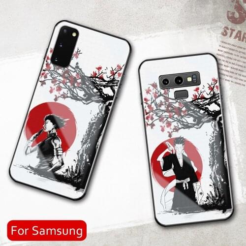 Tempered Glass Case Hunter x Hunter Under Tree For Samsung Galaxy A50 A60 A70 A21 A31 A51 A71 A81 A91 4G 5G A50S A70S M40 M80S
