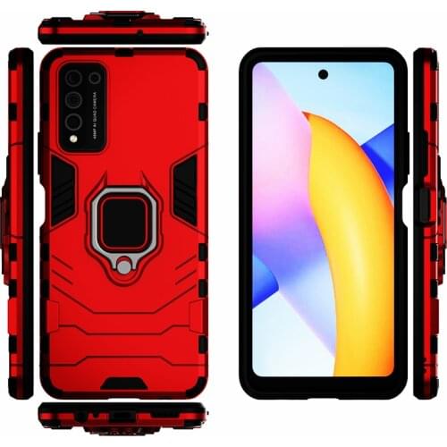 Phone Holder Finger Ring Case for Honor 10x Lite Magnetic Armor Shockproof Cover for Huawei Honor 10xlite 10 x Lite light 6.67