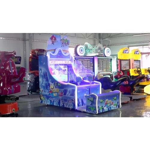 2 Players Water-Shooting Game Machine March Expo 2021 Selection Coin Operated Ticket Arcade Games kids Hunting Machine