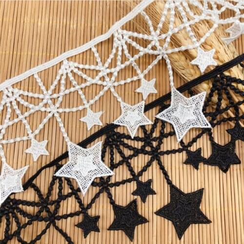 2Yard/Lot Lace Ribbon Fabric Polyester Garment Accessories Clothes Accessories Lace Trimmings MH916