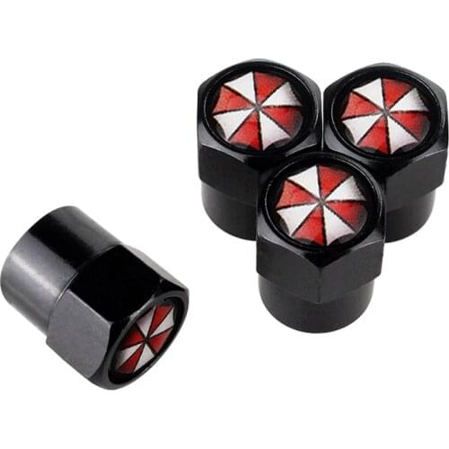 Umbrella Logo Wheel Tire Stem Cap Exterior Auto Decoration for Bmw Volkswagen Nissan Subaru Kia Mazda Cadillac Lexus Hyundai