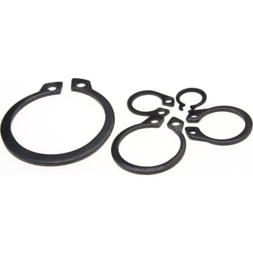 M3 M4 M5 M6 M8 M16 inner parts Seeger C-clip pressure washers carbon steel safety retaining ring 60 pieces