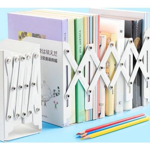 Cartoon Cute Book Holder Stand Desk Organizer Adjustable Bookends Decorative Book Stand For Children