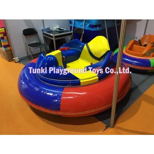 Inflatable bumper car for adult battery powered