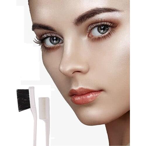 New Double-ended Brow Multifunctional Hair Dyeing Brush Hair Cut Style Salon Magic Blade Comb Haircut Tool Hairdressing