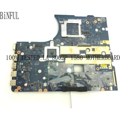 FAST SHIPPING,BRAND NEW. QIWY4 LA-8002P Y580 MAINBOARD ,Y580 MOTHERBOARD FOR LENOVO Y580 NOTEBOOK PC .GPU GTX660 2GB