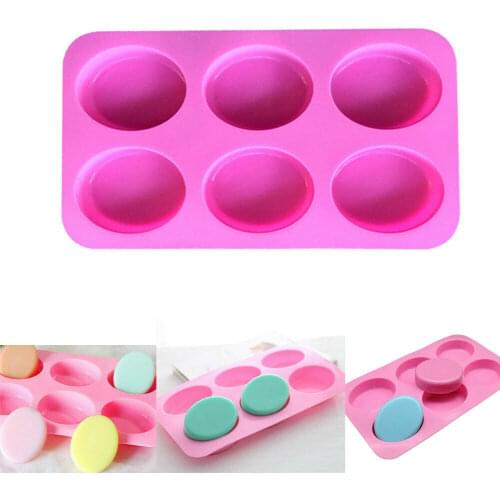 New Multifunction DIY Silicone Dust-resistant Handmade Soap Mould Ice Cube Chocolate Pudding Mold Baking Tools