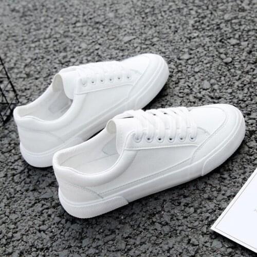 YSHUNIJ 2021 Spring NEW small white shoes mens Korean version versatile trend student casual fashion shoes