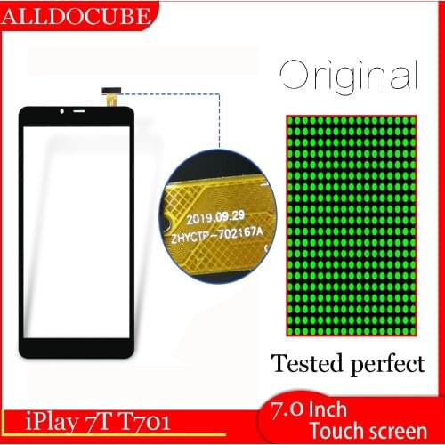 Original 7" ALLDOCUBE iPlay 7T T701 UNISOC SC9832E Tablet Touch Screen Touch Panel Digitizer Glass Sensor