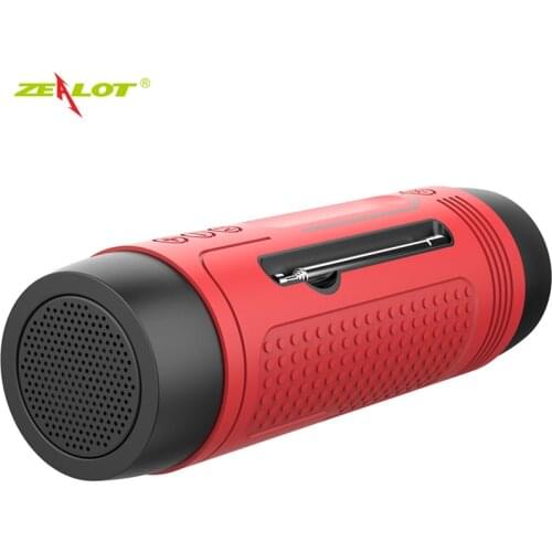 A2 Portable ​Wireless Bluetooth Speaker FM Radio Outdoor Particular Bicycle Speaker Mini Outdoor Wireless Column With Flashlight