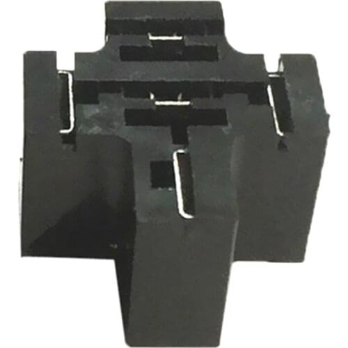 40A 5Pin SPDT PCB Board Mount Relay Socket Connector With Terminals Car Relays Auto Replacement Parts