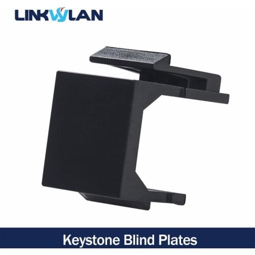 RJ45 & LC & SC Coupler Snap-in Keystone Frame Blind Plate For Modular Blank Patch Panel