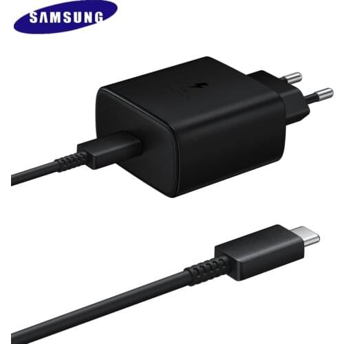 Samsung Galaxy S21 S20 Ultra 45W Super Fast Charging Adapter PD Charger 5A USB C To USB C Cable For S21+ S20+ Note 20/10+ A72 5G