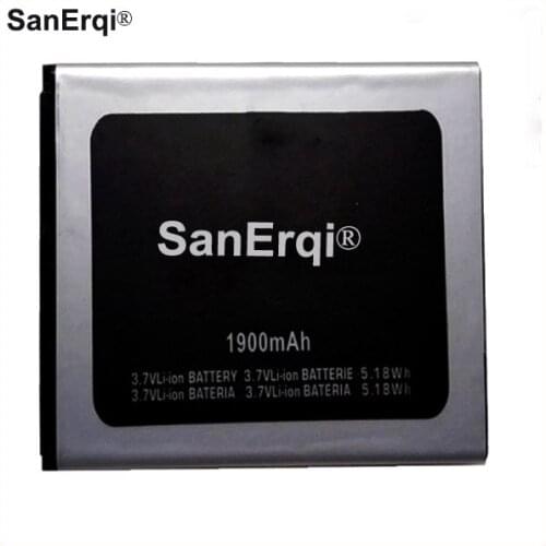 SanErqi Battery For Micromax A093 Battery 3.7V 1900mAh High Quality Mobile Phone Replacement Li-ion Accumulator