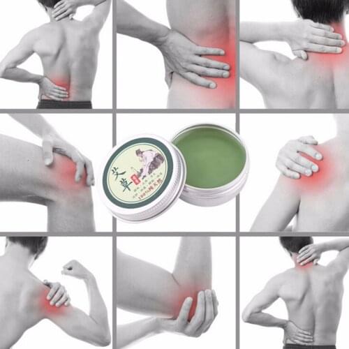 Herbal Moxa Moxibustion Cream Balm Mugwort Health Skin Care Repair Essential Massage Oil Relief Arthritis Neck/ Back Pain
