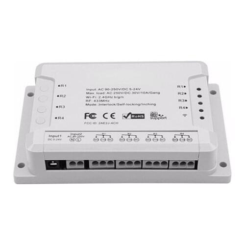 Smart Switch Rail Mounting Home Automation ,Self-Locking/Interlock Control Home Appliances