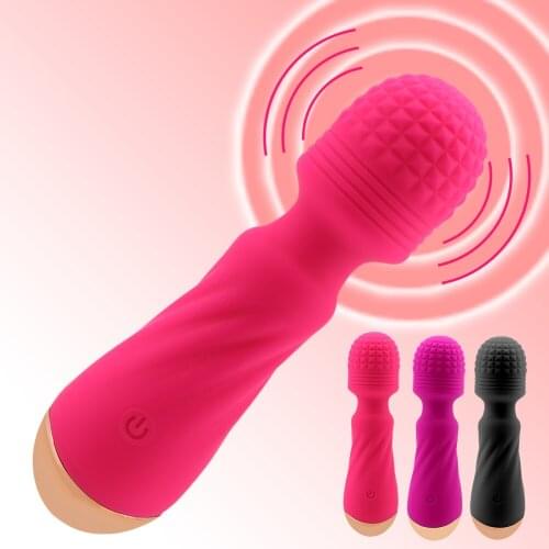 12 Frequency Sex Toys for Woman Female Masturbation Powerful Dildo Vibrator G Spot Clitoris Stimulation Magic AV Wand Vibrator