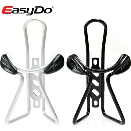 EasyDo 2 Colors Integrally Molded Aluminum Bicycle Water Bottle Cage MTB Montain Bike Cycle Cup Holder Bidon Cycling Accessories