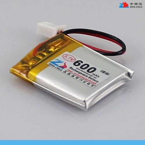 Shipping 3.7V 600mAh 453233 in lithium polymer battery 503233 Bluetooth MP3 sound card Rechargeable Li-ion Cell