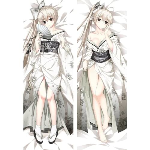 Anime Cartoon yosuganosora Double sided hugging Pillow Case Pillow Cover Pillowcase Peach Skin 2 Way 82033