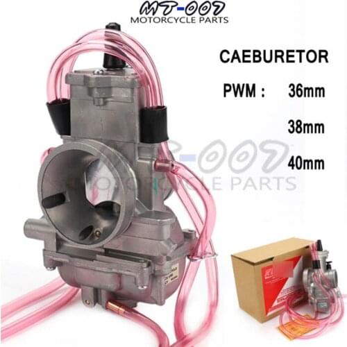 PWM 36mm 38mm 40mm Carburetor Carb For keihin 200cc-400cc 2T 4T Racing PWM38 Carb Scooter Moped ATV Motorcycle Motocross