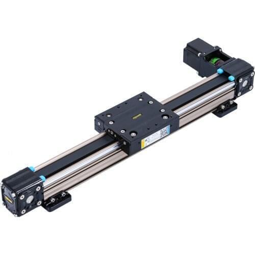 Mjunit linear toothed belt module with high speed precision guide slide for automatic zipper threading and cutting machine