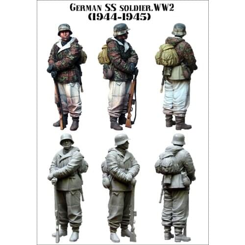German resin soldiers in World War II SS 1:35