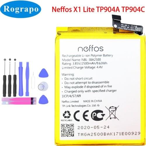 NBL-35B3000 Battery For TP-link Neffos C7 TP910A TP910C 3000mAh NEW Original Size Mobile Phone With Tool+ Track Number