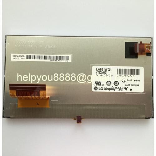Original new L.G 6.1Inch LCD display LA061WQ1-TD05 LA061WQ1(TD)(05) LA061WQ1 touch Screen for car GPS navigation LCD modules