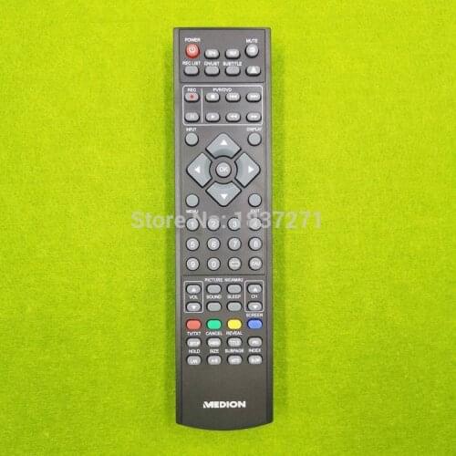 Original remote control BD-14R-02-BLACK for Medion palsonic TFTV4960MW LCD TV dvd integrated machine