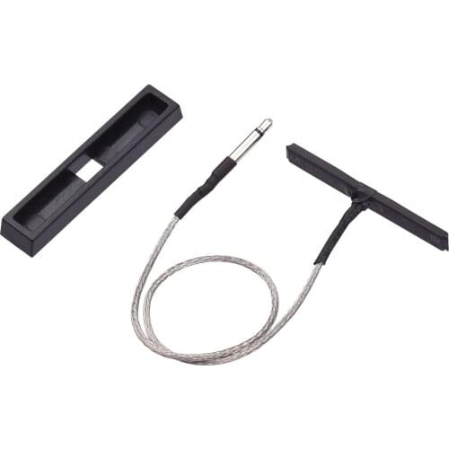 Pickup Rod Stick Pick-up Bar Piezo Acoustic Pickup with 60mm Center Lead 2.5mm Plug Mounting Bracket for Violin