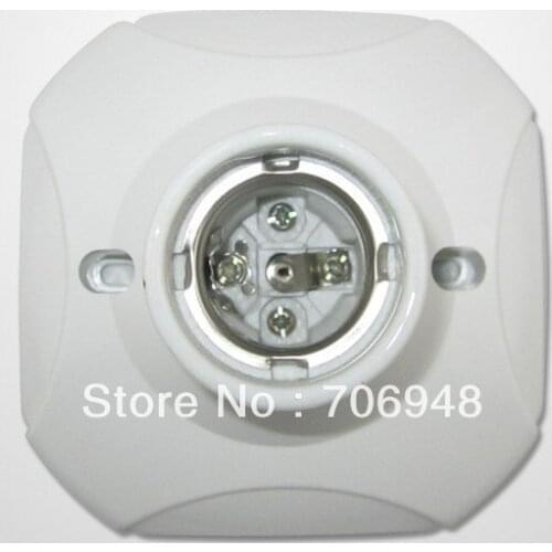 Antiflaming E27 lamp holder 6A/250V