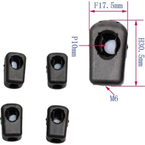 4pcs Gas Struts Spring Lift Supports Damper Replacement Shocks Connector Bracket for Hyundai for Kia for Nissan or Most Car M6