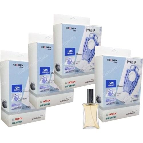 Vacuum Cleaner Dust Bag Compatible Brand Model Bosch Typ P Vacuum Cleaner Bag (16 Pieces) HT-TT0093-4-24